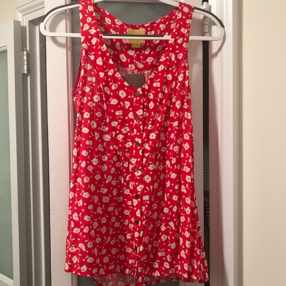 Cute floral tank top from Anthropologie-brand new!